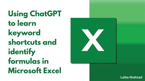 How You Use Chatgpt To Improve Your Microsoft Excel Skills