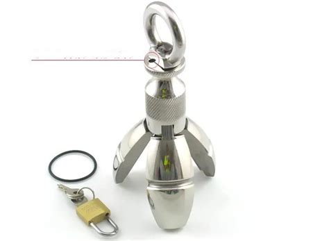 Brinquedo Adulto Brinquedos Sexuais Anais Sexo Anal Aberto Butt Plug Aço Tamanho Ajustável Abrir