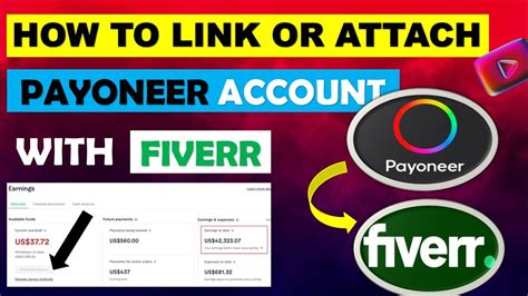 How To Link Or Attach Payoneer Account With Fiverr In 2024 Withdraw