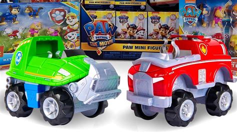 Paw Patrol Unboxing Collection Review Paw Patrol With Super Cars