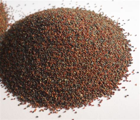 Taa Brand Mesh Abrasive Sandblast Rock Natural Red Garnet China