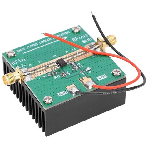 Rf Power Amplifier With Heatsink Rf Ghz W Mhz