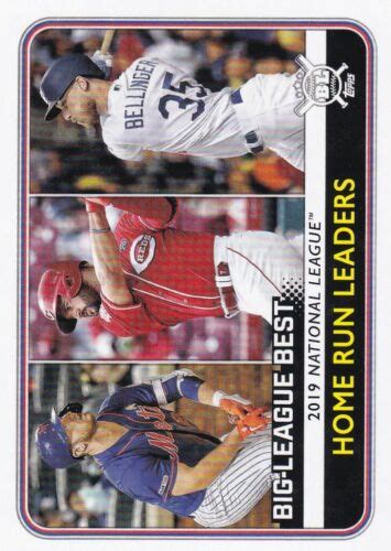 2020 TOPPS BIG LEAGUE BEST PETE ALONSO NEW YORK METS CODY BELLINGER