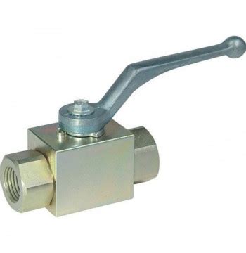 Кран шаровый 2-х ходовой для РВД BSP 1/4" арт. KHB-G1/4 купить в Москве ...