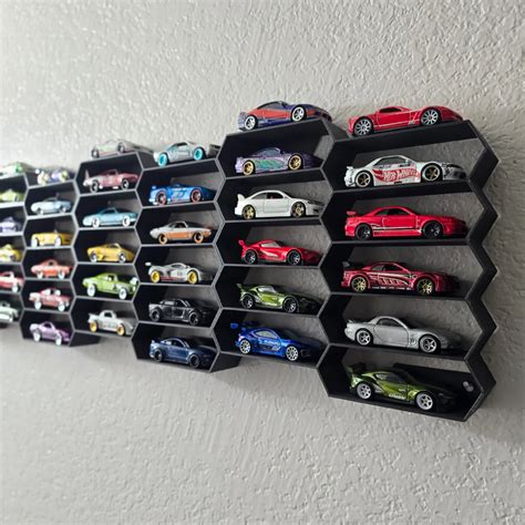 Display Prateleira Hot Wheels Estante Para Parede Carrinho Gearhead Miniaturas Carrinhos