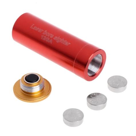 Red Dot Laser Bore Sight Gauge Barrel Cartridge For Ga