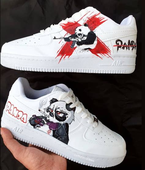 Panda Air Force 1 Custom Daniel Customs