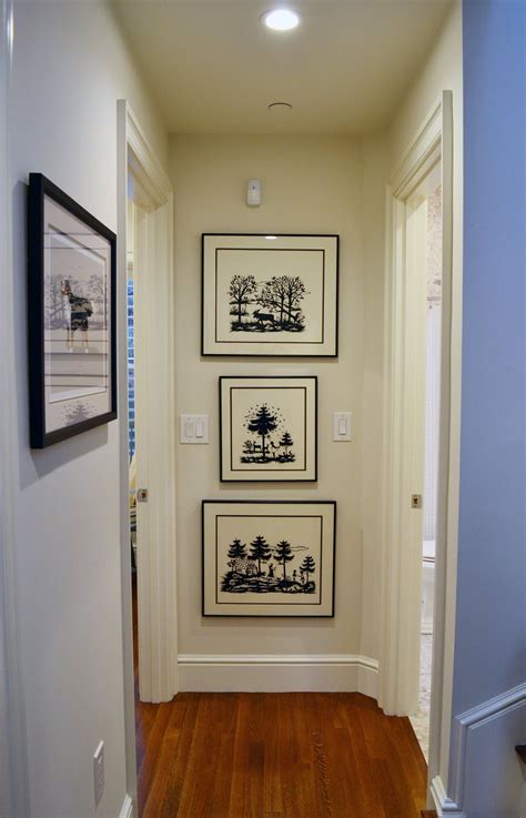 Abbys Fabled South End Townhouse Hallway Decorating Hallway Wall