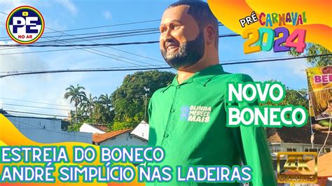 PRÉVIAS 2024 NOVO BONECO GIGANTE ESTREANDO NO CARNAVAL DE OLINDA 04