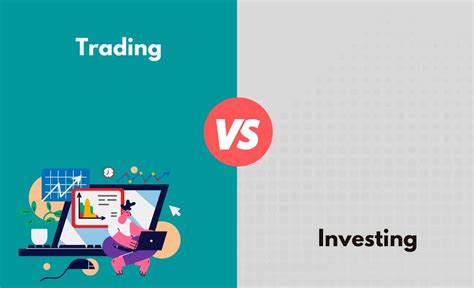 Trading Vs Investing Whats The Difference With Table