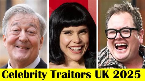 Celebrity Traitors UK 2025 Full Cast Revealed | Stephen F...