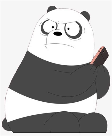 Panda Escandalosos Webarebears Toedit Panda We Bare Bears HD Phone