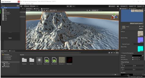 How To Sculpt A Terrain In Unity General Development