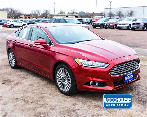 Pre Owned 2014 Ford Fusion Titanium 4dr Car In Sioux City Ps1493a Woodhouse Chrysler Dodge