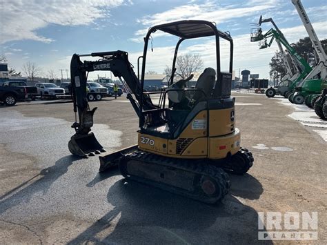 2012 John Deere 27d Mini Excavator In Escanaba Michigan United States