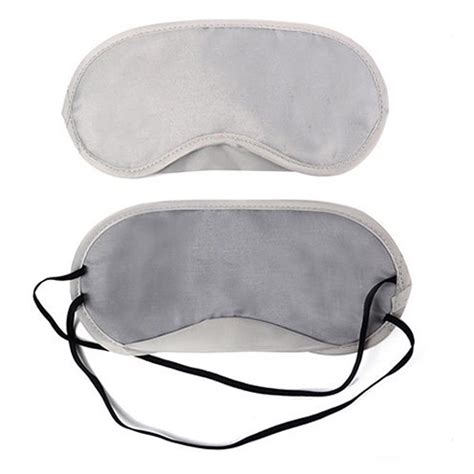 Huarll Sleep Patch 1pc New Pure Silk Sleep Eye Mask Padded Shade Cover