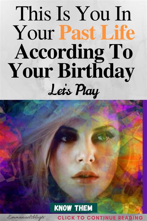 This Is You In Your Past Life According To Your Birthday