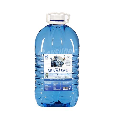 Agua De Benassal Agua Mineral 5 L