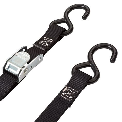 X Cam Buckle Strap Tie Downs With S Hooks Pack Discount Ramps