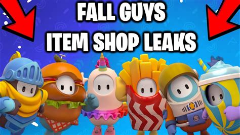 The Best Fall Guys Item Shop Leaks Ever Youtube