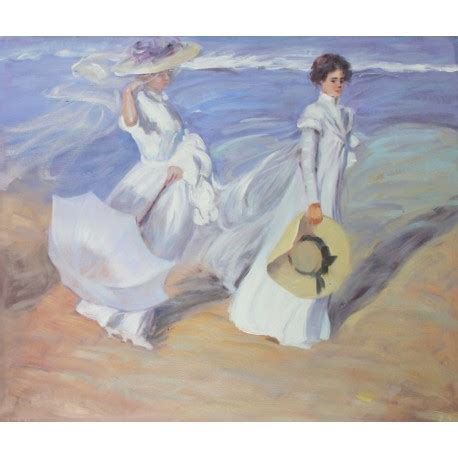 Paseo A Orillas Del Mar De Sorolla Artefamoso Copias De Cuadros De