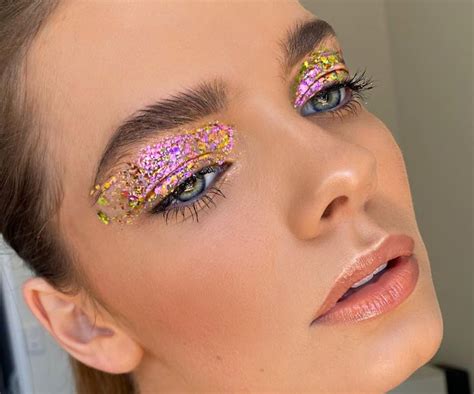 Token Odorless Leopard Glitter Eyeshadow Looks Peregrination Camp Guidance