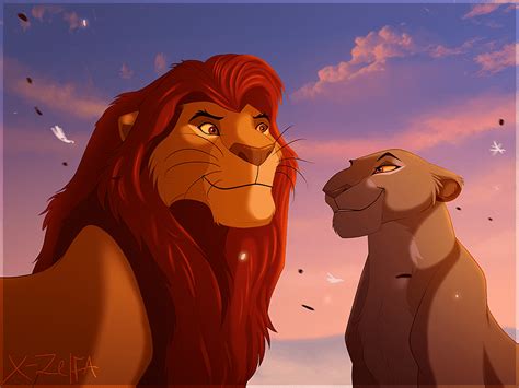 The Lion King Simba And Sarabi