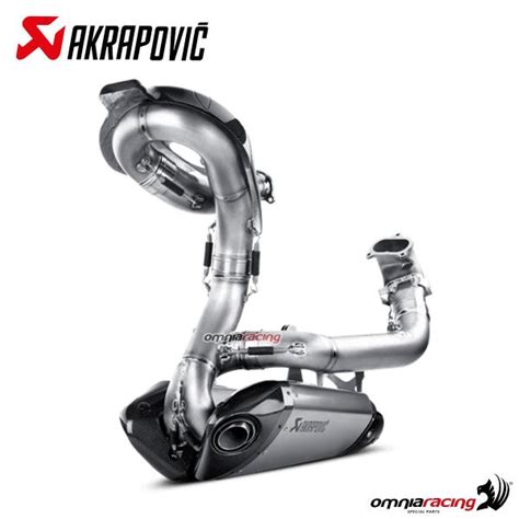 Akrapovic Full Exhaust System Evolution Racing Titanium For Ducati