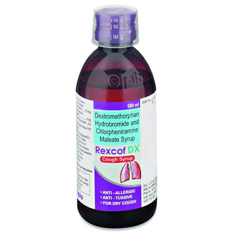 Rexcof Dx Syrup Uses Side Effects Price Apollo Pharmacy