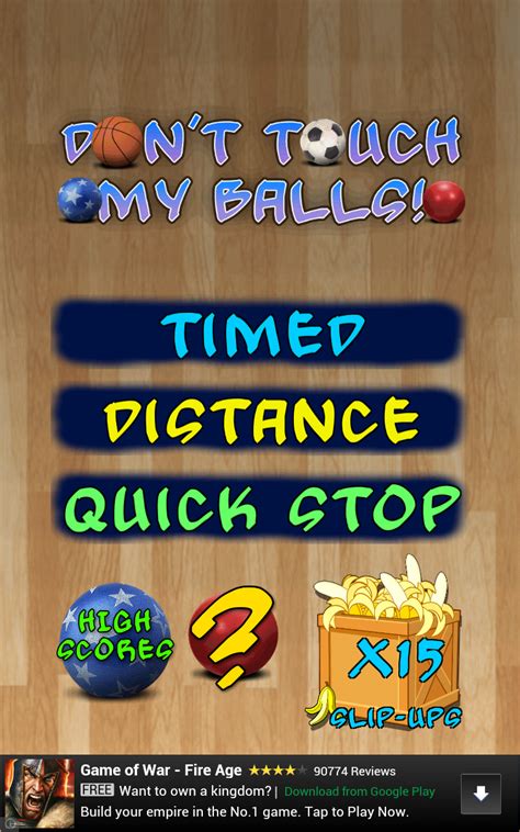 Dont Touch My Balls Amazones Appstore Para Android