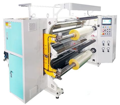 Automatic Slitting Machine Jumbo Roll Paper Label Laminates Foil