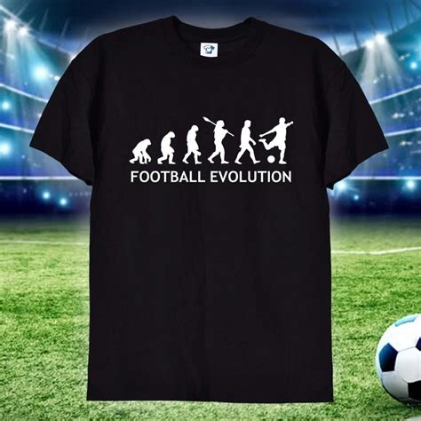 Fu Ball Evolution Cool Footy Fu Ball T Shirt T Shirt In Wei Etsy De