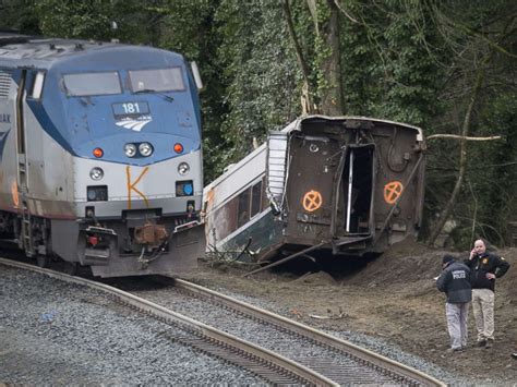 See Photos Taken From Inside The Wrecked Amtrak Train In Washington State Abc News