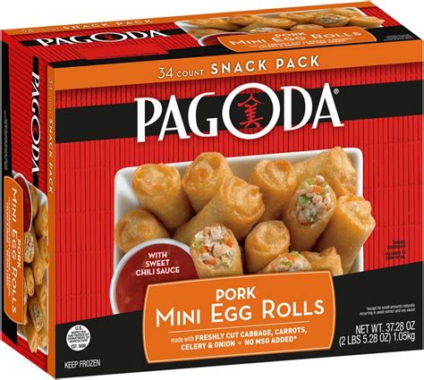 Pagoda® Pork Mini Egg Rolls Reviews 2020