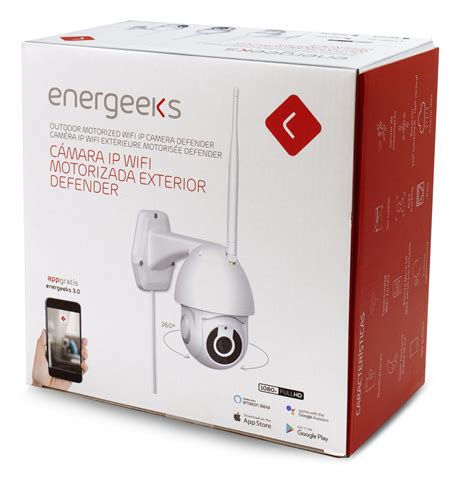 Energeeks C Mara Ip Wifi Exterior Motorizada Energeeks Eg Cipext