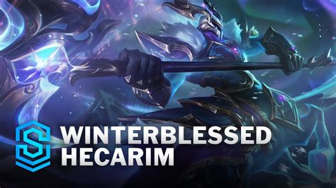 Winterblessed Hecarim Skin Spotlight League Of Legends Youtube