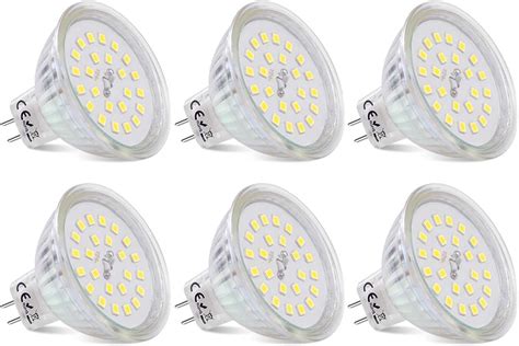 Ampoules Led Gu5 3 Mr16 12 V 3 8w Équivalent À Halogène 40w Led Spot