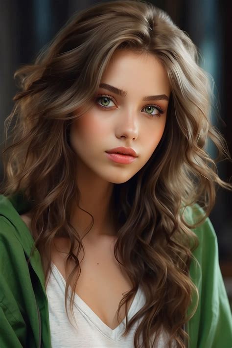 Realistic Green Eyes With Brown Hair The Ultimate Supermodel Look Nel 2024