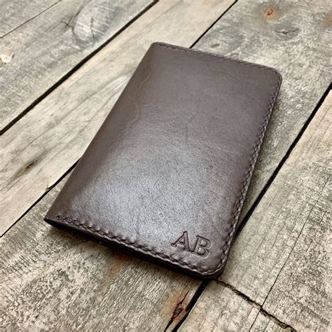 Kangaroo Leather Passport Wallet Dual Passport Wallet Double Etsy Leather Passport Wallet