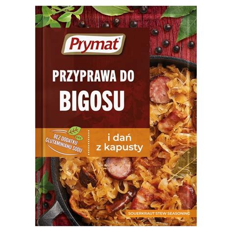 Prymat Przyprawa Do Bigosu I Da Z Kapusty G Zakupy Online Z