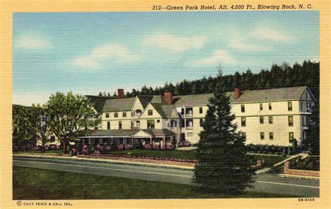 Blowing Rock and the Green Park Inn | Postcard History