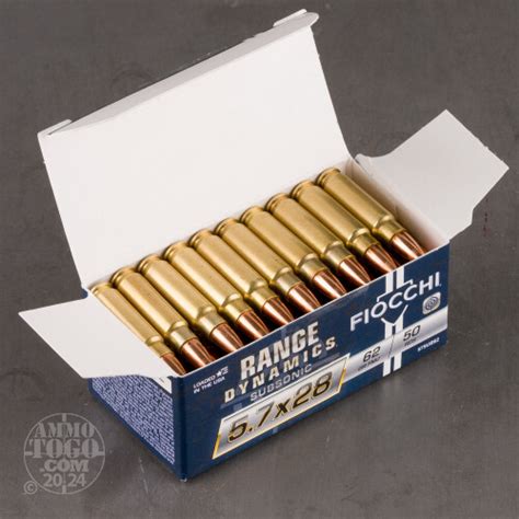 Bulk Fiocchi 5.7x28mm Ammo for Sale - 500 Rounds