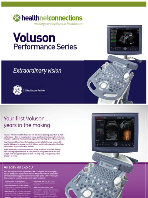 Voluson P8 Brochure Pdf Medical Ultrasound Medical Imaging