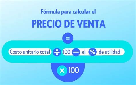 ¿cómo Calcular El Precio De Venta 【 Formula Y Guía