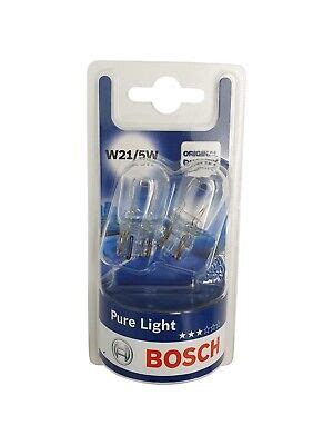 X Bosch Pure Light W W T Gl Hlampe Autolampe Licht V