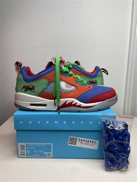 Size 9 Jordan 5 Retro Low Doernbecher 2022 Clean With Original Box 196149066639 Ebay