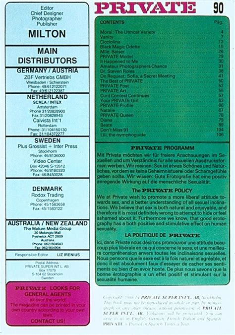 Private Magazine Private Magazine Porn Pic