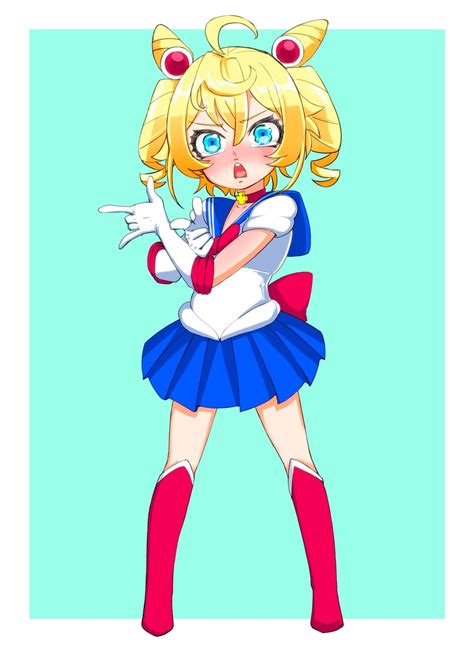 Sailor Moon And Tanya Degurechaff Bishoujo Senshi Sailor Moon And 1