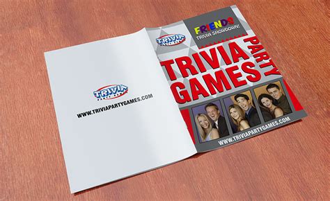 Friends Trivia Party Game Booklet – Trivia Party Games