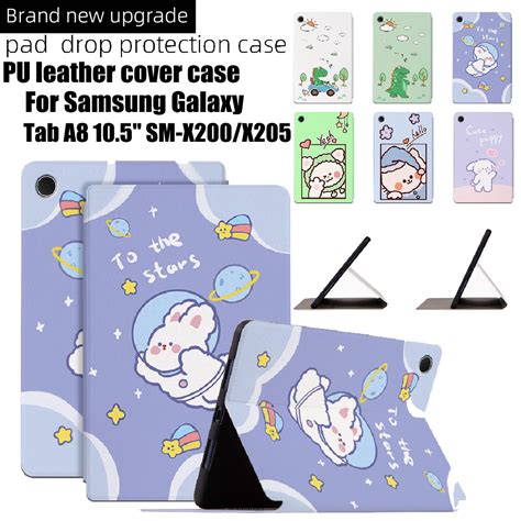 เคสฝาครอบแบบพับได้สำหรับ Samsung Galaxy Tab A8 เคสแท็บเล็ต10 5นิ้ว2021